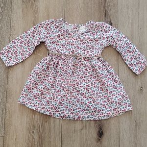 NWOT 12mo Dress with suede belt